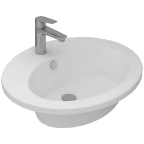 Sanipure Saturn Counter-Top Wash Basin 60 cm – White