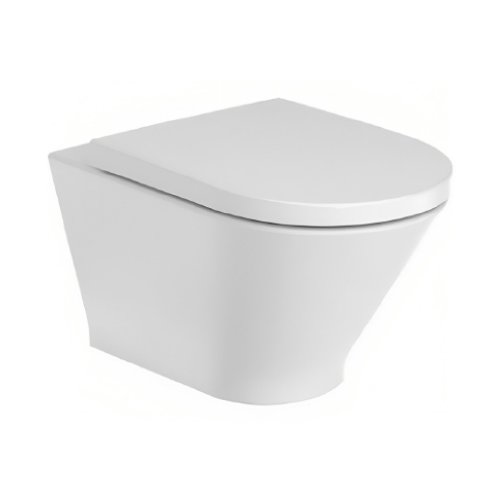 Roca The Gap Wall-Mounted Toilet White