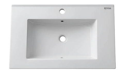 Imported Chinese white washbasin 60 cm