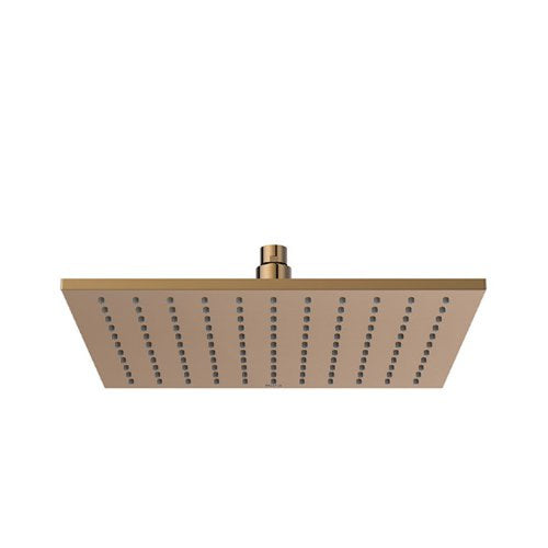 Squared shower head RainSense Rose Gold Roca
