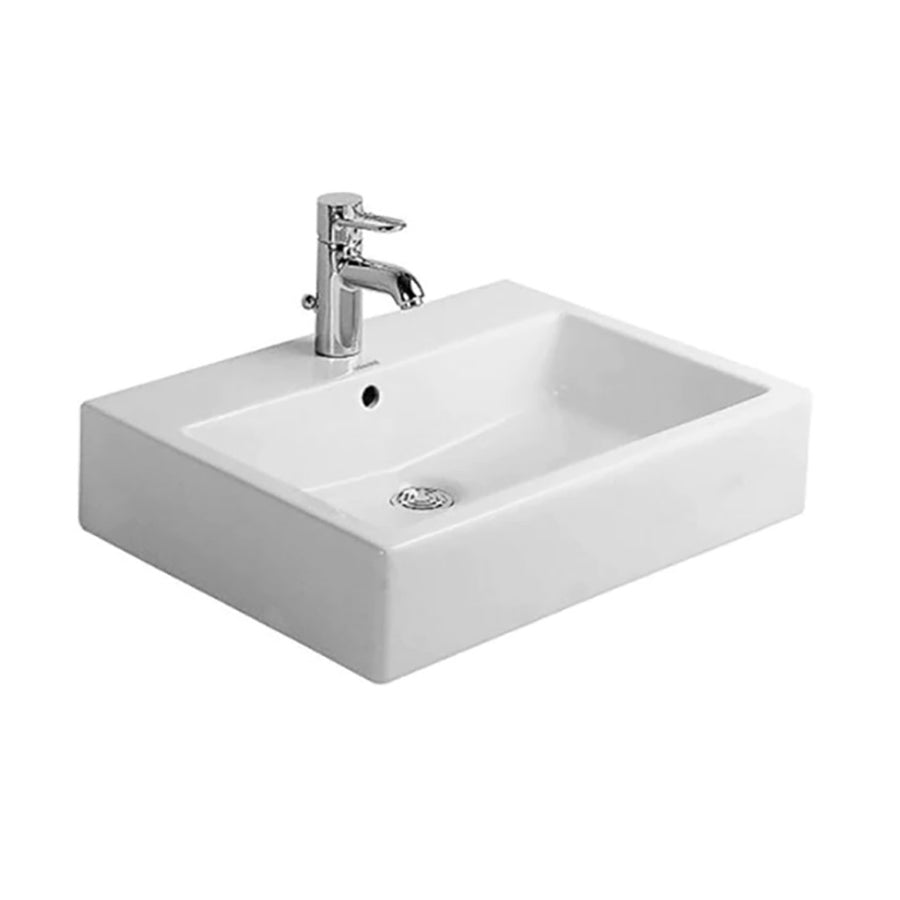 Duravit Vero Counter Top Rectangle Basin 59.5x46.5 cm