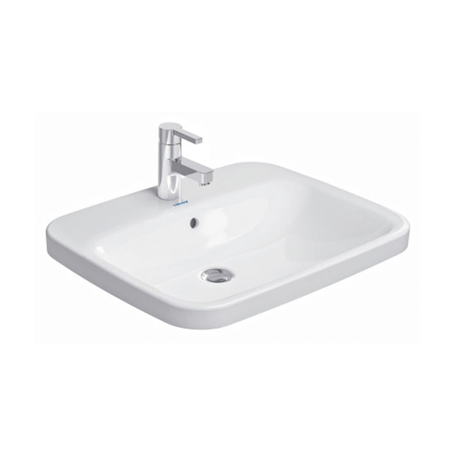 Duravit DuraStyle Over Counter Top Rectangle Bathroom Basin 56x45.5 cm