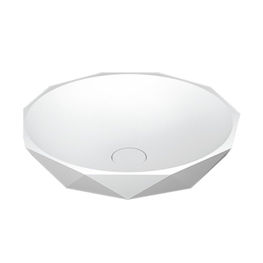 Sanipure Rombo Over counter washbasin 45 Cm