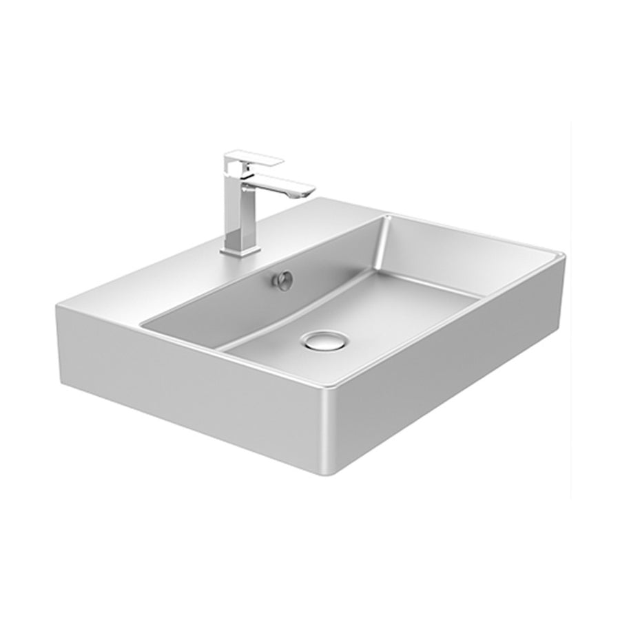 Sanipure Kepler Over Counter Top Basin 60 cm Glossy