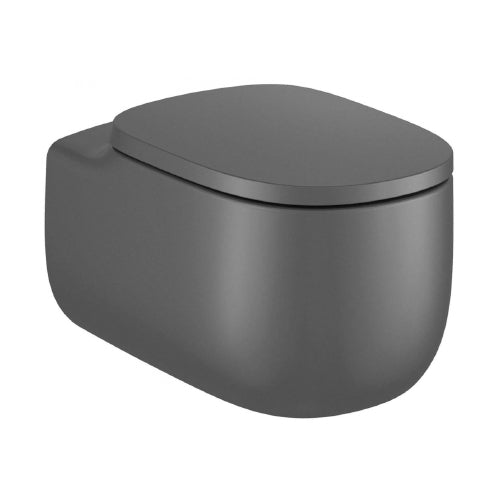 Roca Beyond Wall-Mounted Toilet Matt Grey
