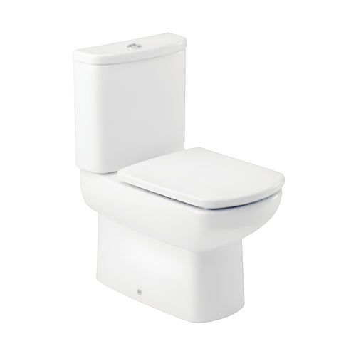 Roca Dama Senso Close Coupled Toilet Seat White