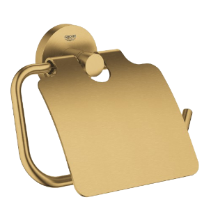 Grohe Toilet Paper Holder ESSENTIALS Matt Gold