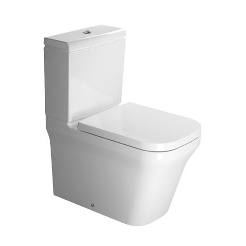 Duravit P3 Comfort Close Coupled Toilet Seat White