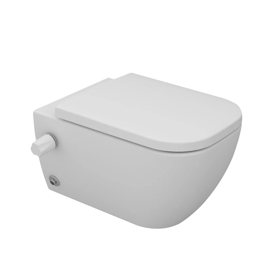 Sanipure Magnos Wall-Mounted Toilet White