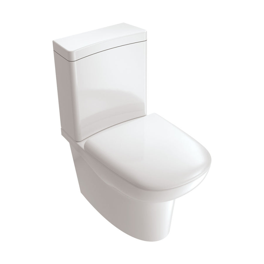 White Ville Onda Close Coupled Toilet White