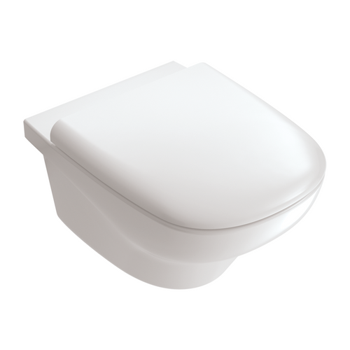 White Ville Onda Wall-Mounted Toilet White
