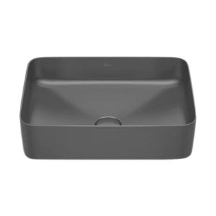 Roca Inspira Over Counter Top Square Bathroom Basin 50x37 cm Dark