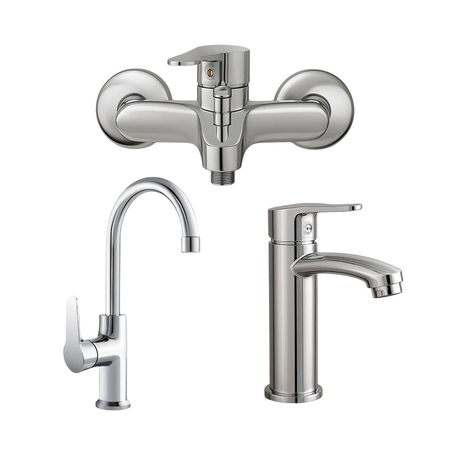 Sphinx Sayer Mixers Set Chrome