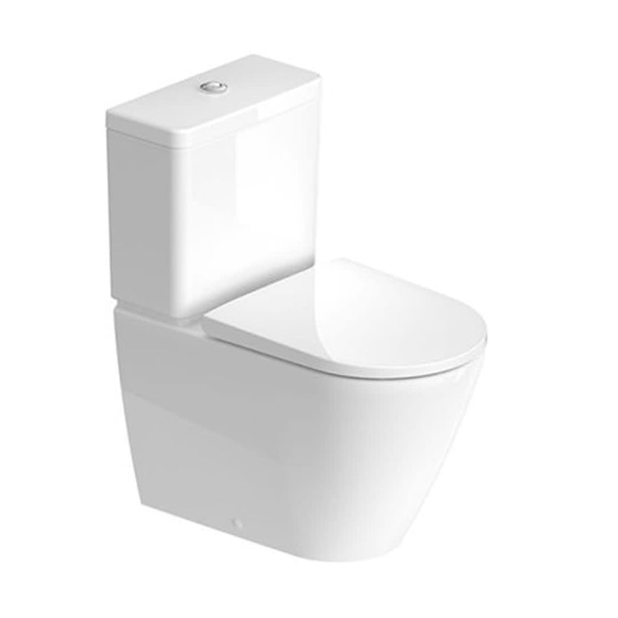 Duravit D-Neo One-Piece Rimless Toilet with Bidet Wash & Stop Valve