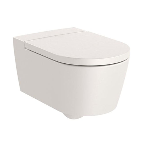 Roca Inspira Wall-Mounted Toilet Seat Beige