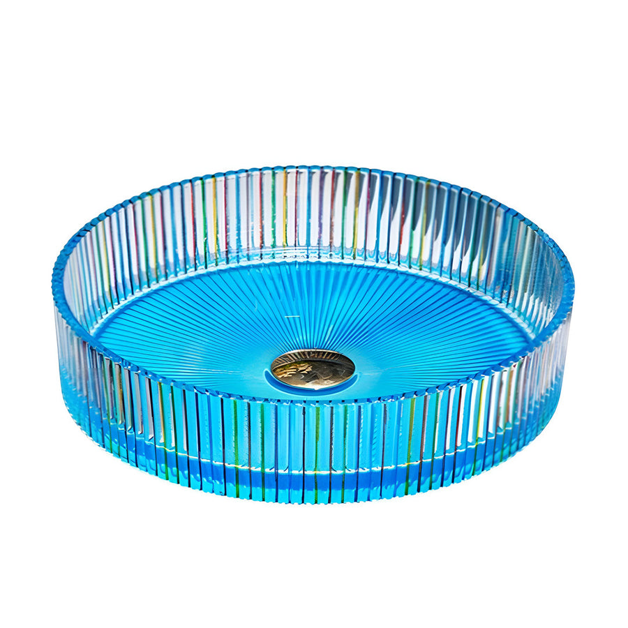 Drop Decorative Round Glass Wash Basin