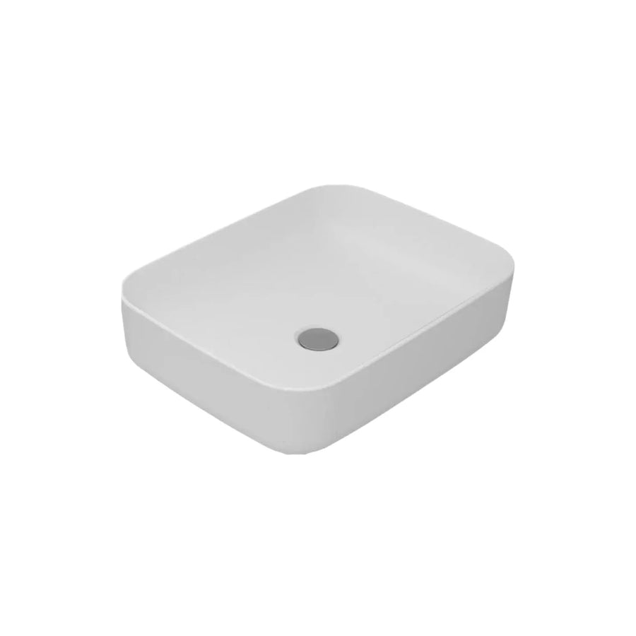 Evona Wash Bowel D 510 x 405 mm without overflow,without tap platform White