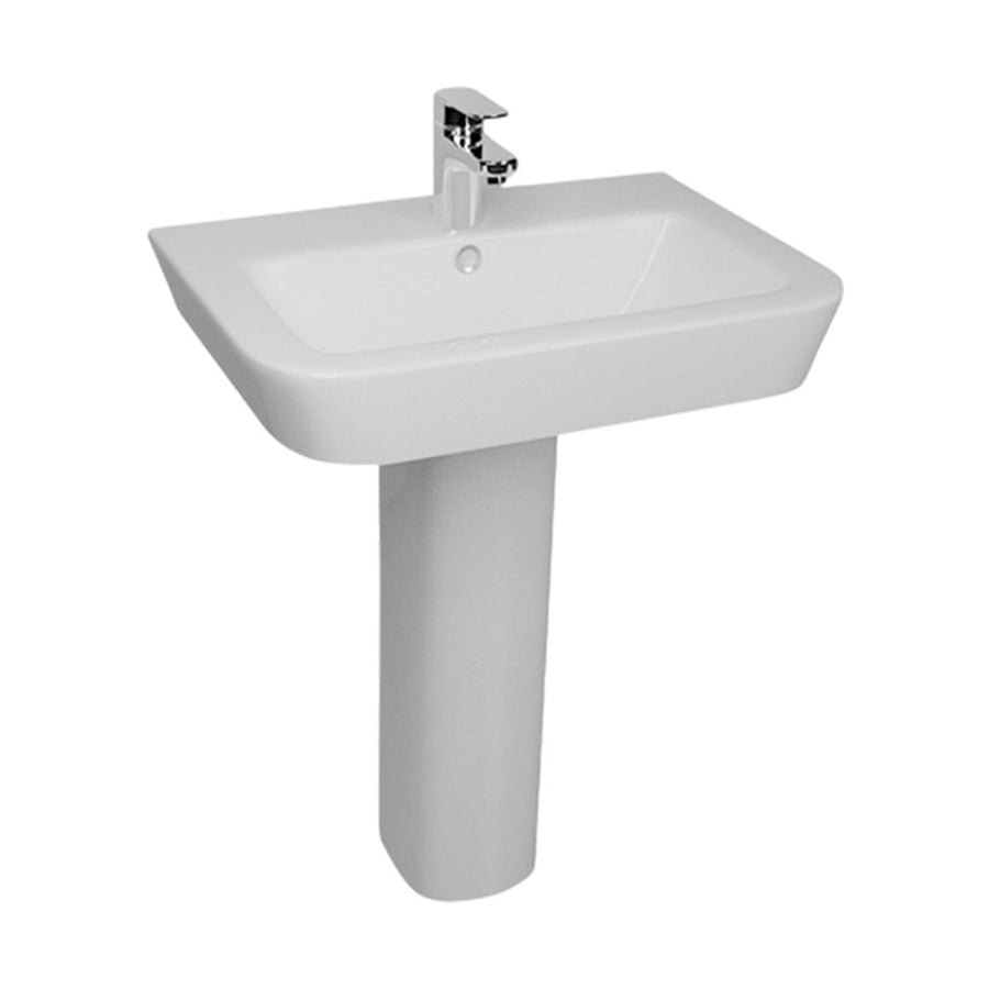 Lecico Matrix Wash Basin with Pedestal 65 cm