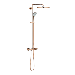 Grohe Euphoria System with Thermostatic Mixer Shower Set Rose Gold