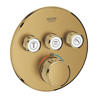 Grohe Grohtherm Smart Control Round Concealed Mixer Matt