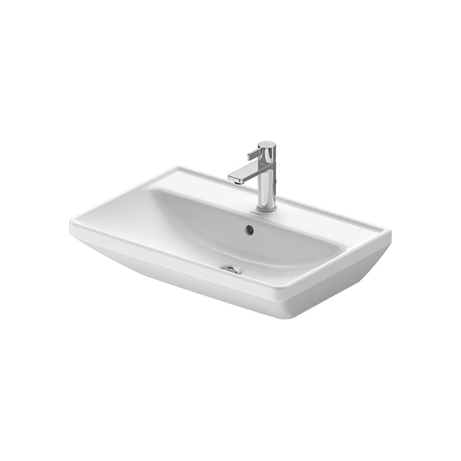 Duravit D-Neo Wash Basin Rectangle Bathroom Basin 65x44 cm