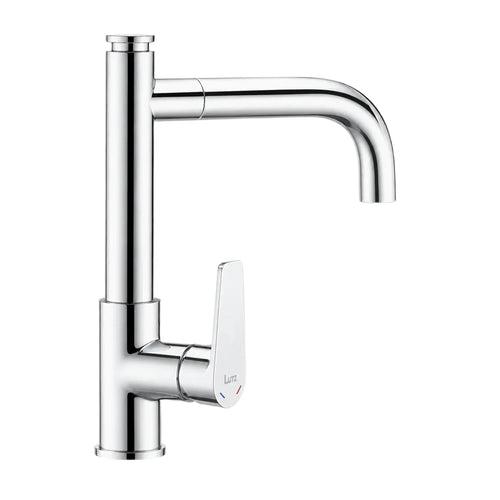 Pull-Out Kitchen Mixer with Swivel Head
