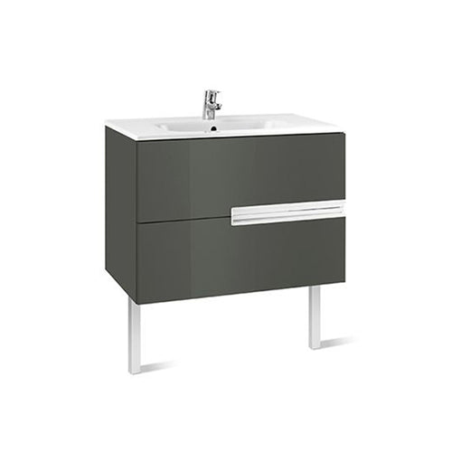 Roca Victoria Furniture Unit 80×46cm Gray