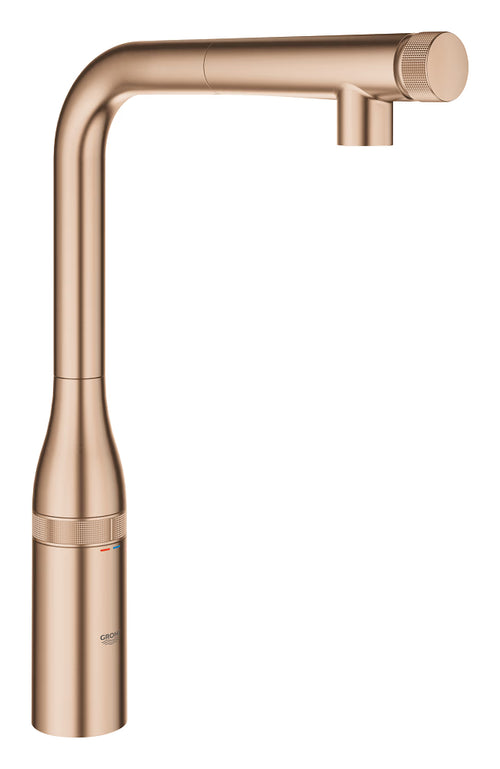 Grohe Essence SmartControl Kitchen Mixer Matt Rose Gold