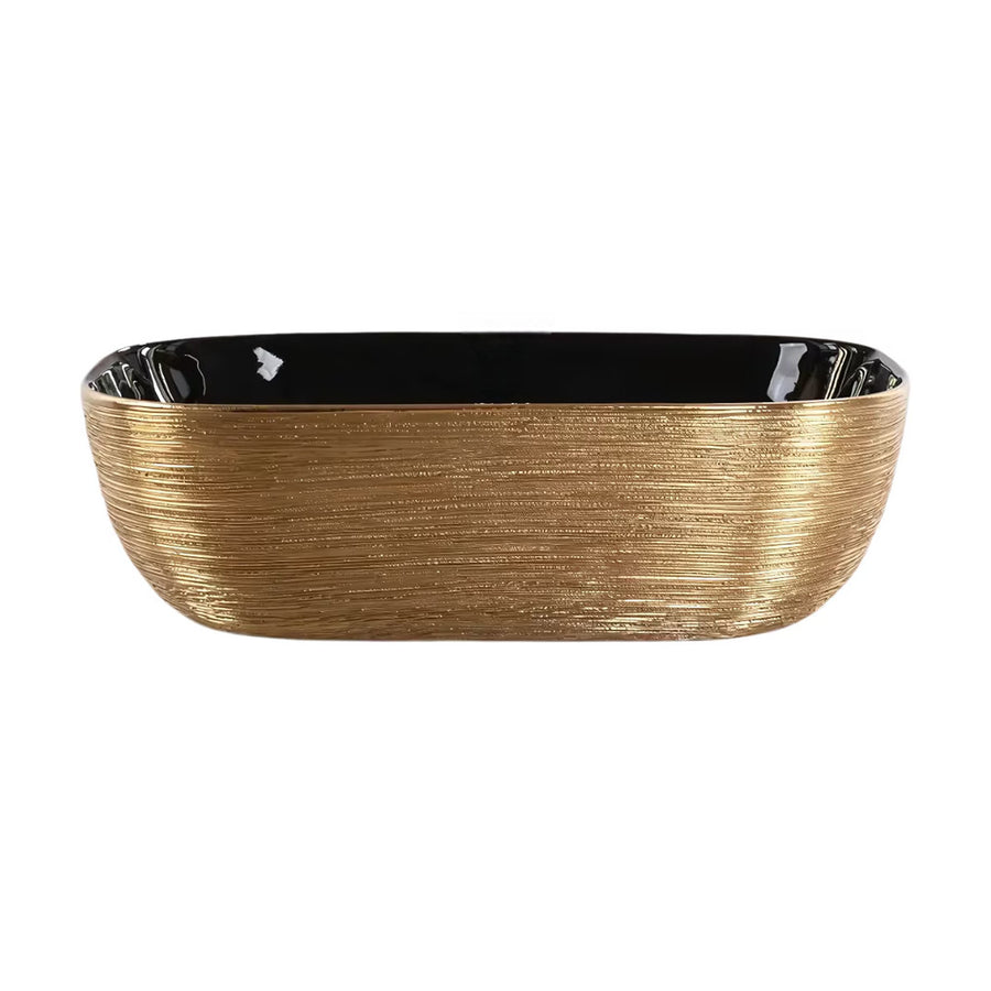 AS Decorative Bathroom Basin x Gold