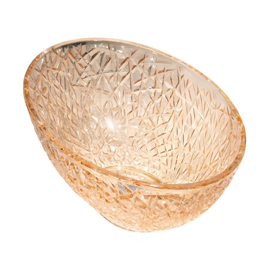 Drop Decorative Oval Glass Wash Basin