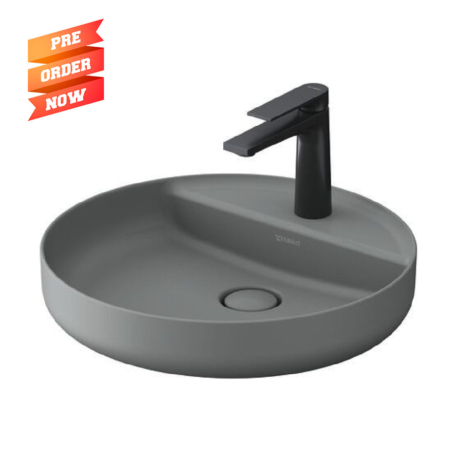 Duravit Vitrium Counter Top Wash Basin with Tap Hole 46cm Light