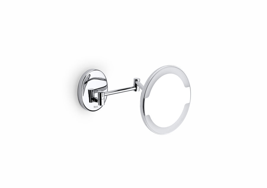 Roca Hotels Magnifying Mirror with Light Chrome