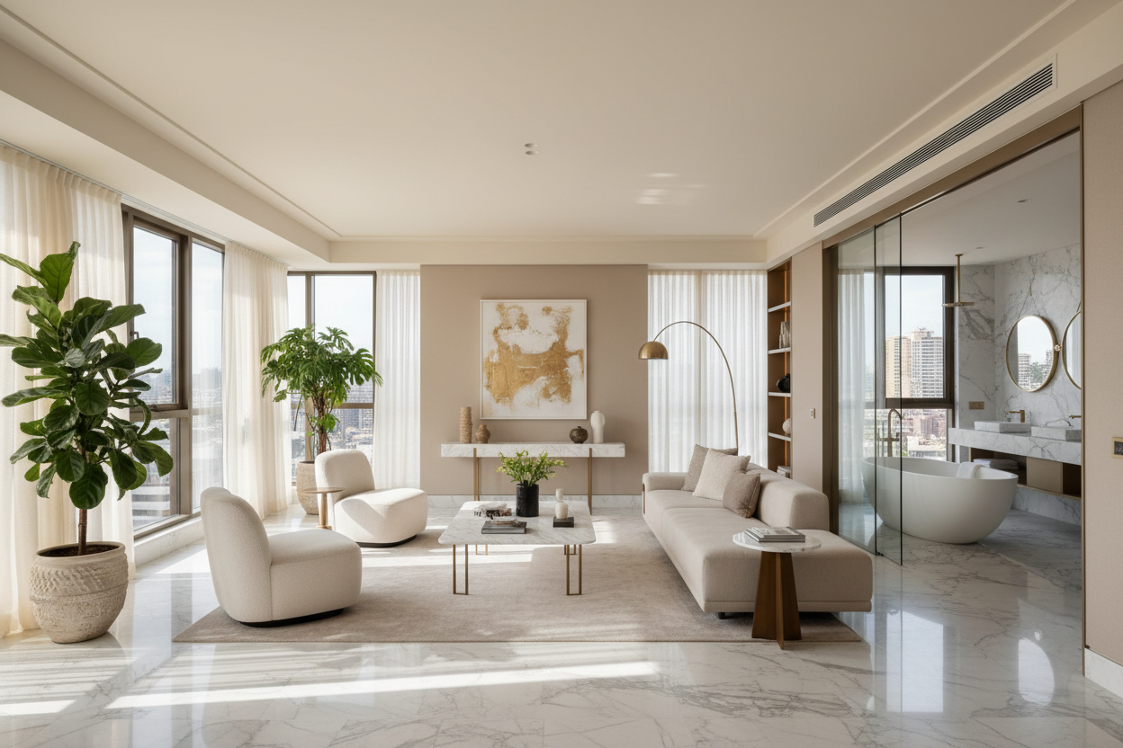 Elegant apartment — full finish