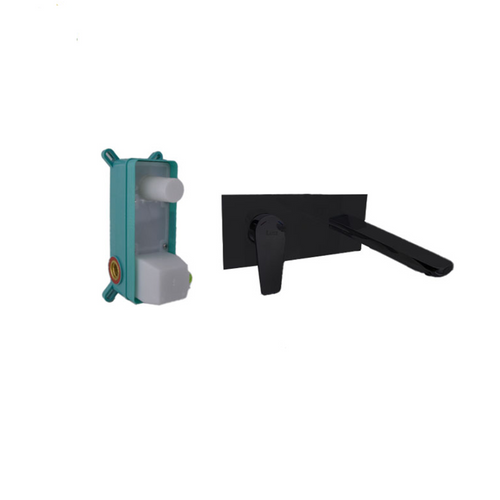 Lutz Basin Mixer with Concealed Body