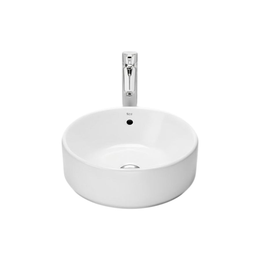 Roca The Gap Over Counter Top Round Bathroom Basin 39cm