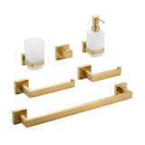 Alsa Brassin Bathroom Accessories Set Matt
