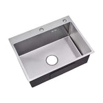 Drop Kitchen Sink 49×39 cm Stainless Steel