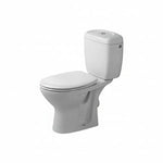 Duravit DuraPlus Floor-Standing Toilet, Vertical Outlet, with Bidet Wash, incl. Fixing Set