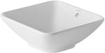 Duravit Bacino Washbowl with Overflow, No Tap Hole