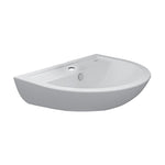 Sanipure Rosetta Wash Basin 45 cm – White