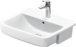 Duravit No.1 Semi-Recessed Countertop Basin with Overflow & Tap Hole