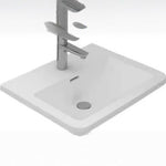 سانيبيور أوبيرون Counter-Top Wash Basin 55 cm – White