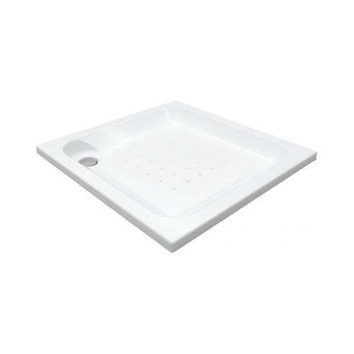 Sanipure Semplice Square Shower Tray 70 x 70 ×7 cm White