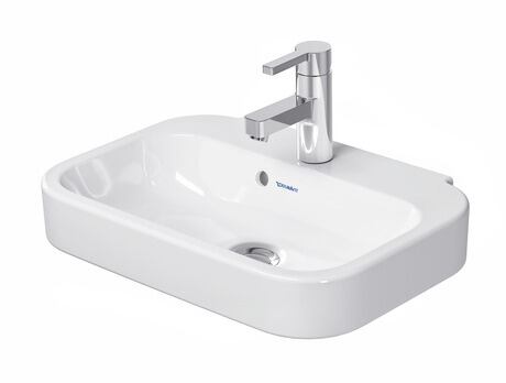 Duravit Happy D.2 Handrinse Basin with Overflow & Tap Hole (Model 070950)
