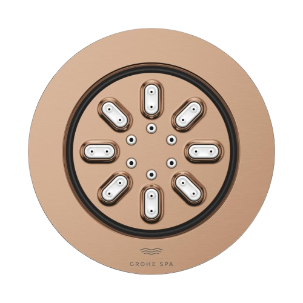 Grohe Rainshower Aqua Circular Jet Matt Rose Gold