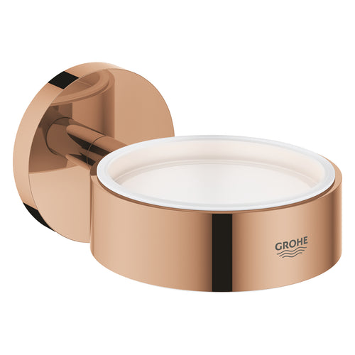 Soap Holder ESSENTIALS Glossy Rose Gold Grohe