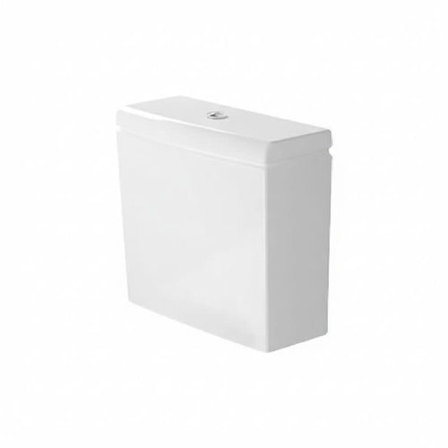 Duravit Emilia Rimless Floor-Standing Toilet, Horizontal Outlet, with Bidet Wash, incl. Fixing Set