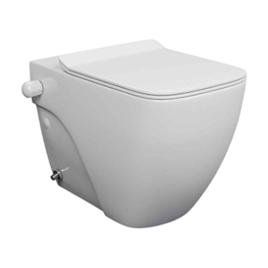 Lecico Matrix Square Rimless Wall-Mounted Toilet Seat