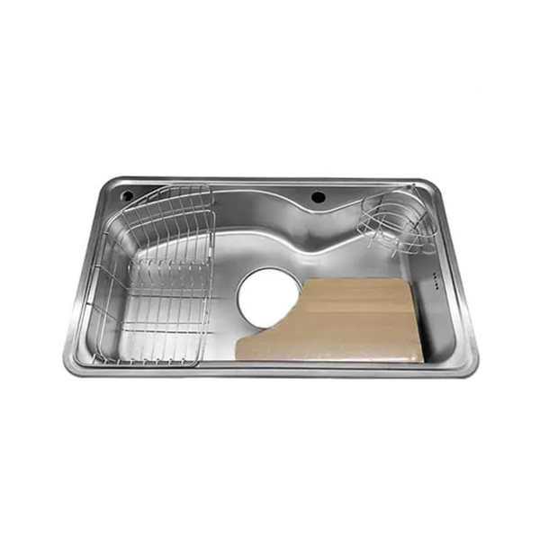 Coni Kitchen Sink 86×51.5 cm Stainless