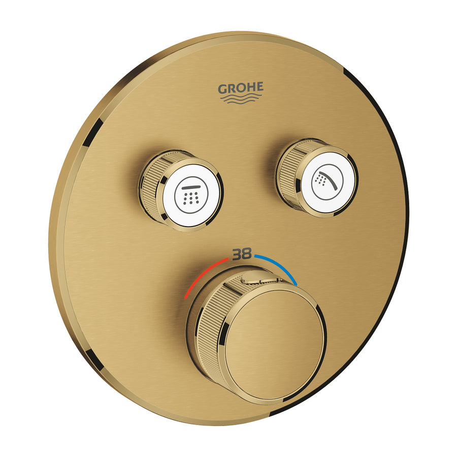 Grohe 2-way Concealed Mixer Grohtherm Smart control Matt